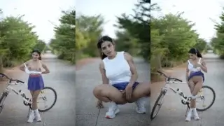 Reshmi R Nair – Bicycle Shoot 2024 OnlyFans Hindi Hot Video 